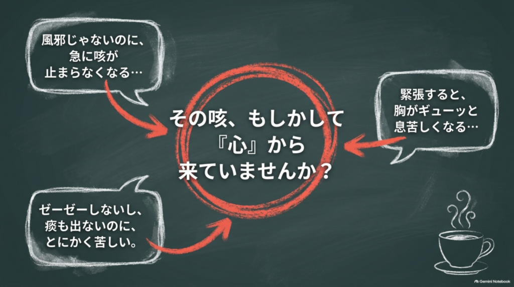 その咳、もしかして「心」から来ていませんか？