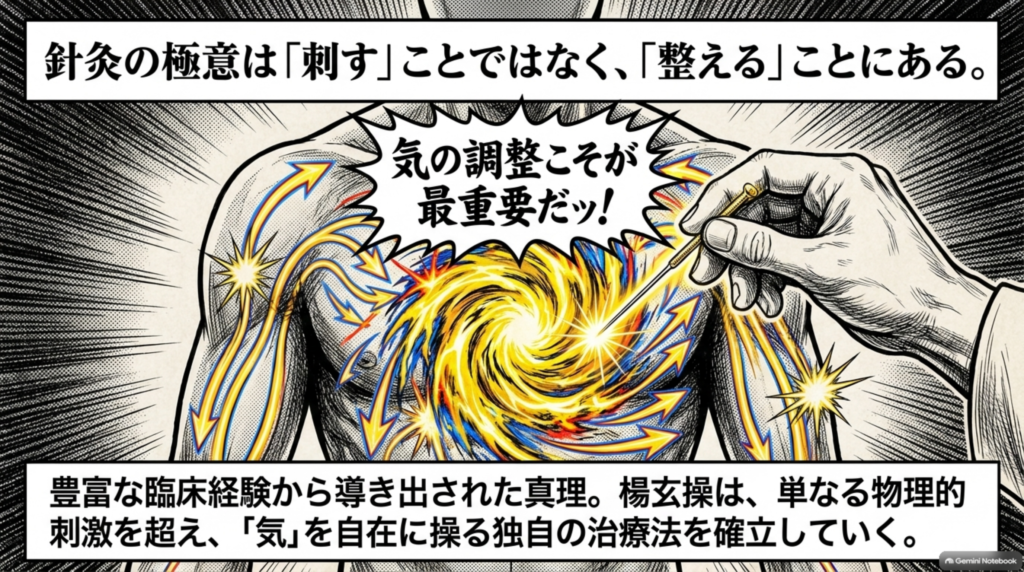 針灸の極意は「刺す」ことではなく「整える」こと。気の調整こそ最重要