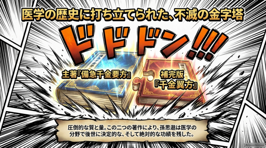 主著『備急千金要方』と補完版『千金翼方』