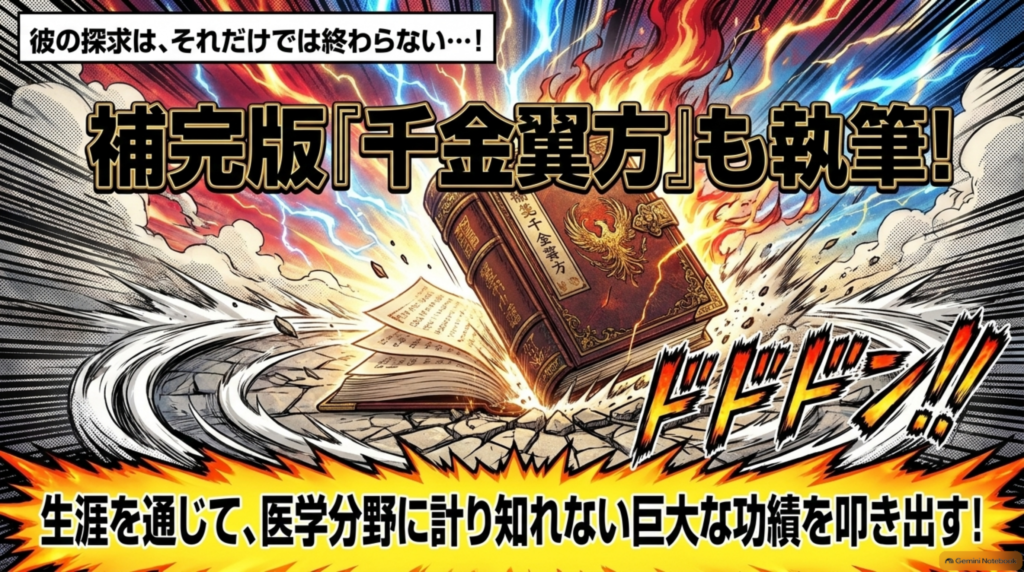 補完版『千金翼方』の執筆