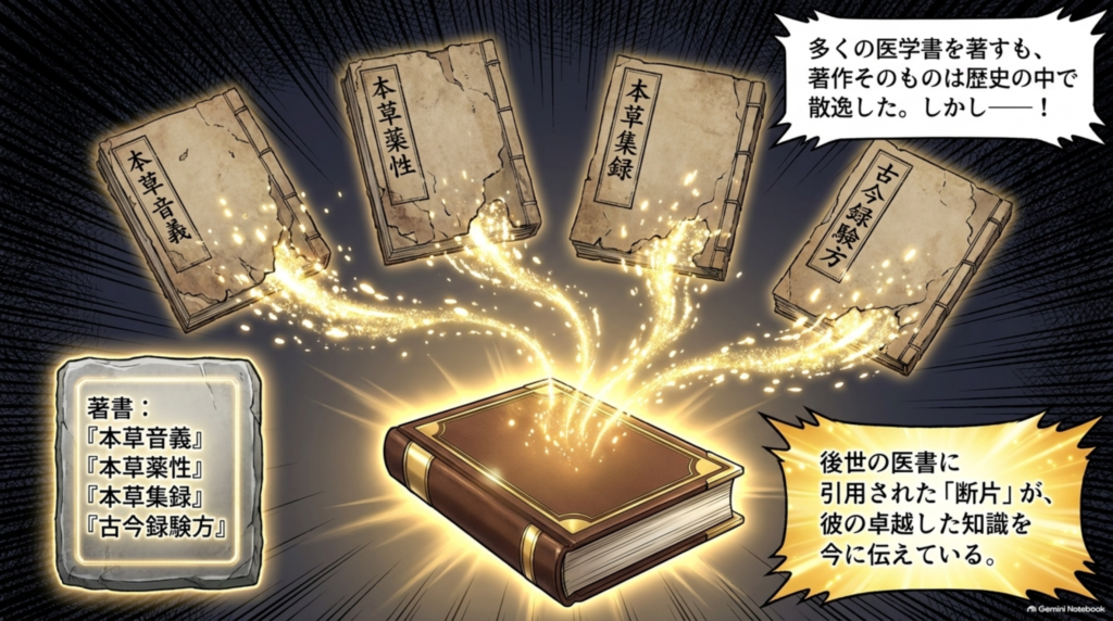 甄立言が著した医学書と後世に引用された断片