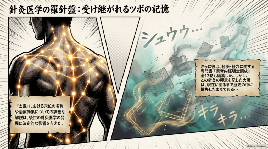 『太素』の穴位の解説は後世の鍼灸医学の羅針盤となった