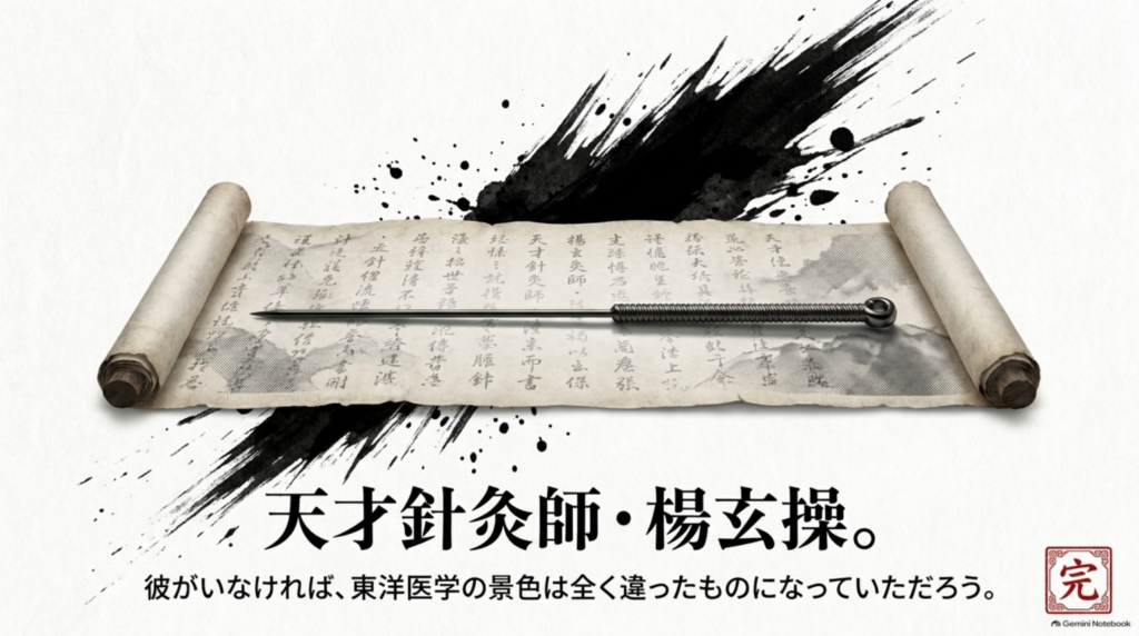 天才針灸師・楊玄操。彼がいなければ東洋医学の景色は違っていた
