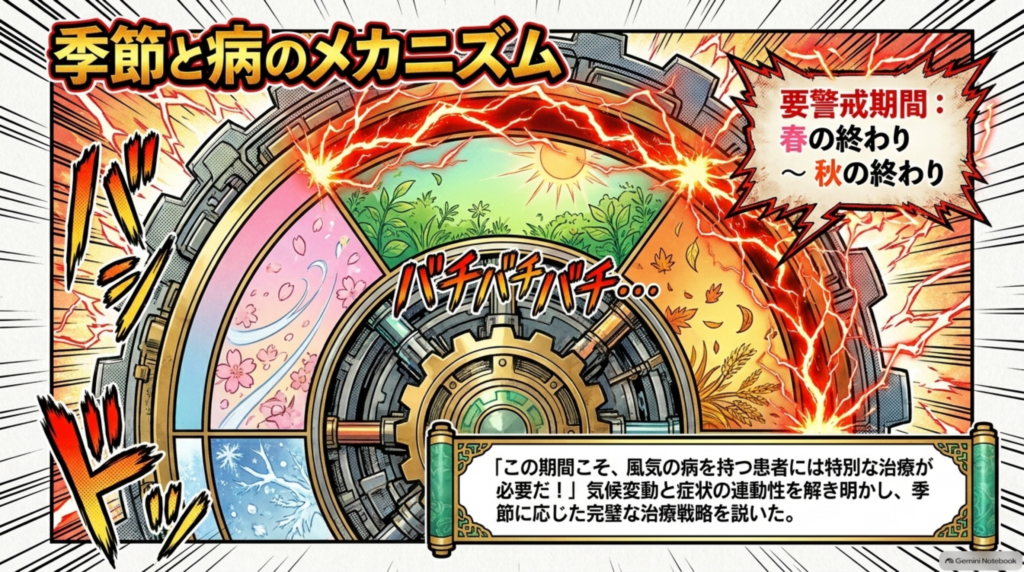 季節と病のメカニズム