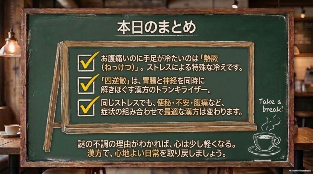 四逆散のまとめ