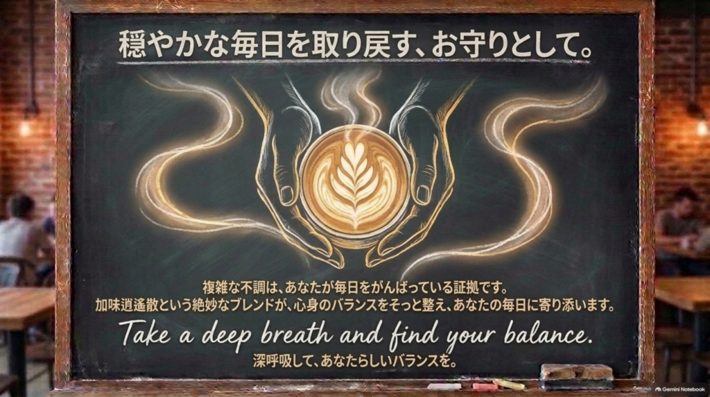 穏やかな毎日を取り戻すための加味逍遙散のまとめ