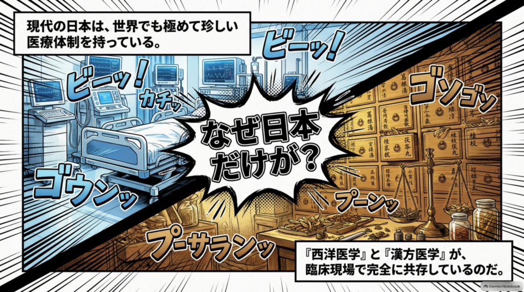 なぜ日本だけが？西洋医学と漢方医学が臨床現場で共存する、世界でも珍しい医療体制