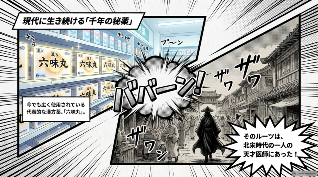今でも広く使用されている代表的な漢方薬「六味丸」。そのルーツは北宋時代の一人の天才医師にあった