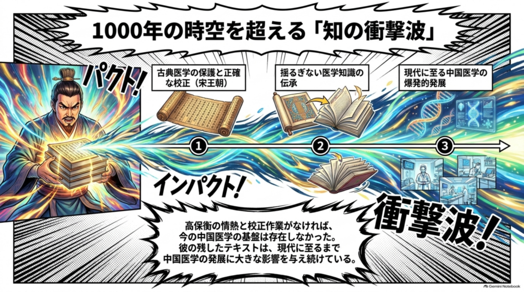 1000年の時空を超える影響。古典医学の保護と正確な校正が、揺るぎない医学知識の伝承と現代医学の発展につながった