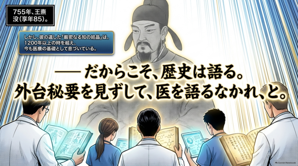 だからこそ、歴史は語る。外台秘要を見ずして、医を語るなかれ、と