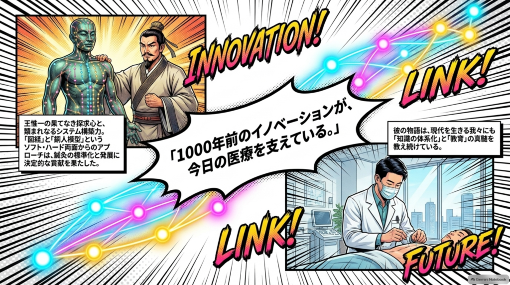 1000年前のイノベーションが今日の医療を支えている。図経と銅人模型は鍼灸の標準化と発展に決定的な貢献を果たした