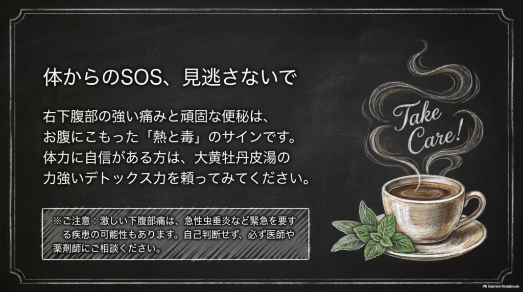 体からのSOSを見逃さないで。激しい下腹部痛は急性虫垂炎など緊急を要する病気の可能性もあるため自己判断しない