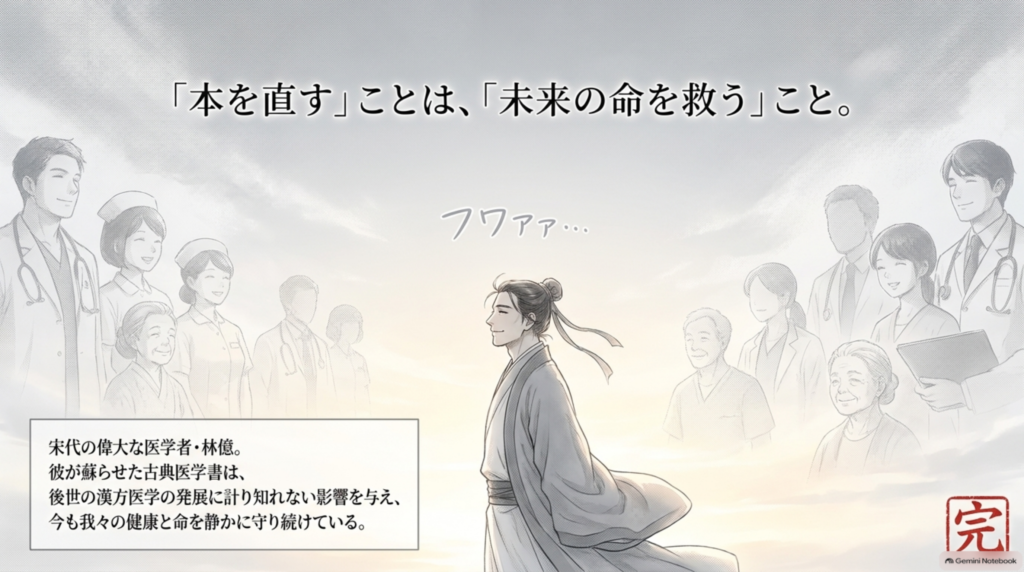 「本を直す」ことは「未来の命を救う」こと。林億が蘇らせた古典医学書は、今も漢方医学を支えている