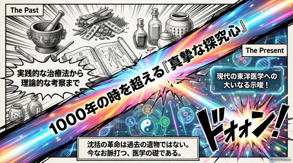 1000年の時を超える真摯な探究心。実践的な治療法から理論的な考察まで、現代の東洋医学への大いなる示唆
