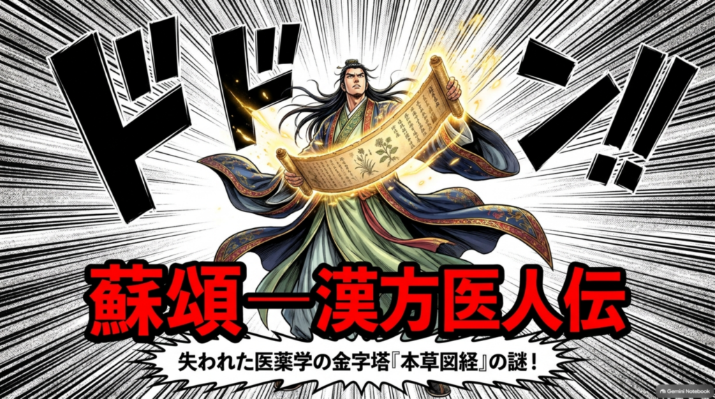 蘇頌――漢方医人伝。失われた医薬学の金字塔『本草図経』の謎