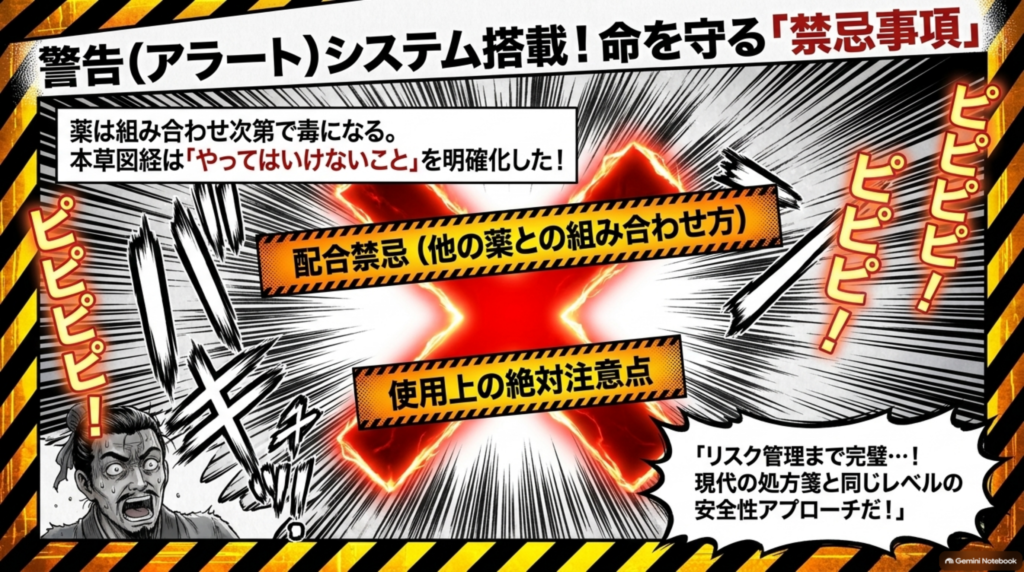命を守る「禁忌事項」。配合禁忌と使用上の注意点を明確にした『本草図経』